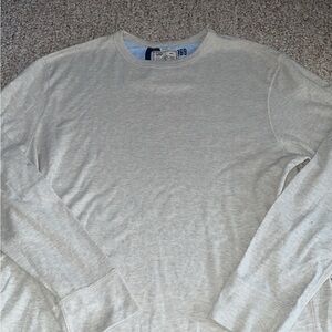 GAP Heather Gray Long Sleeve Shirt